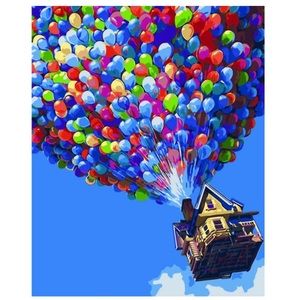 🆕Komking Paint by Numbers Kits on Canvas, Colorful Balloons 16x20inch